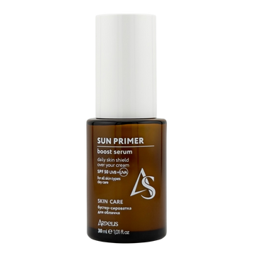 Бустер-сироватка для шкіри СПФ праймер SUN PRIMER Boost Serum (SPF50) AS00050 фото