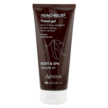 Кріо-гель антикупероз для ніг VEINO-RELIEF Freeze Gel AS00036 фото