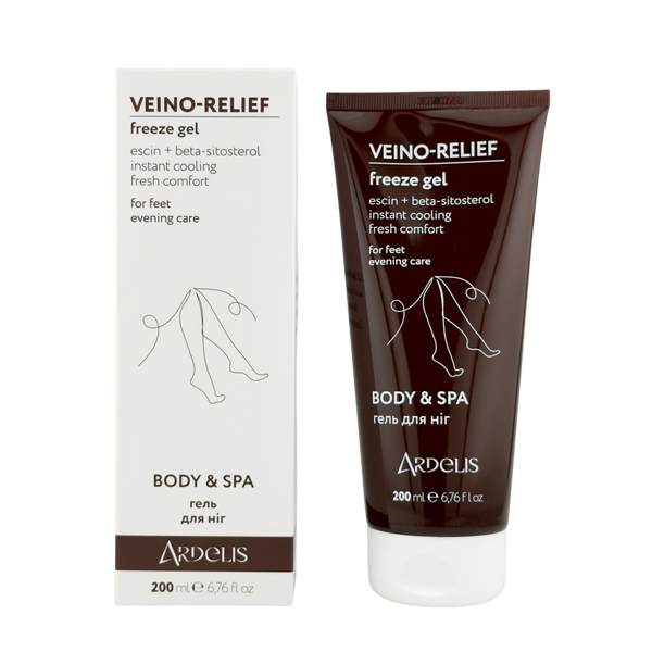 Кріо-гель антикупероз для ніг VEINO-RELIEF Freeze Gel AS00036 фото